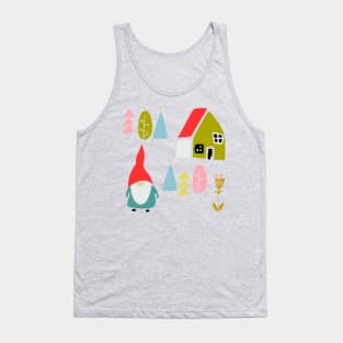 Cute holiday gnome Tank Top